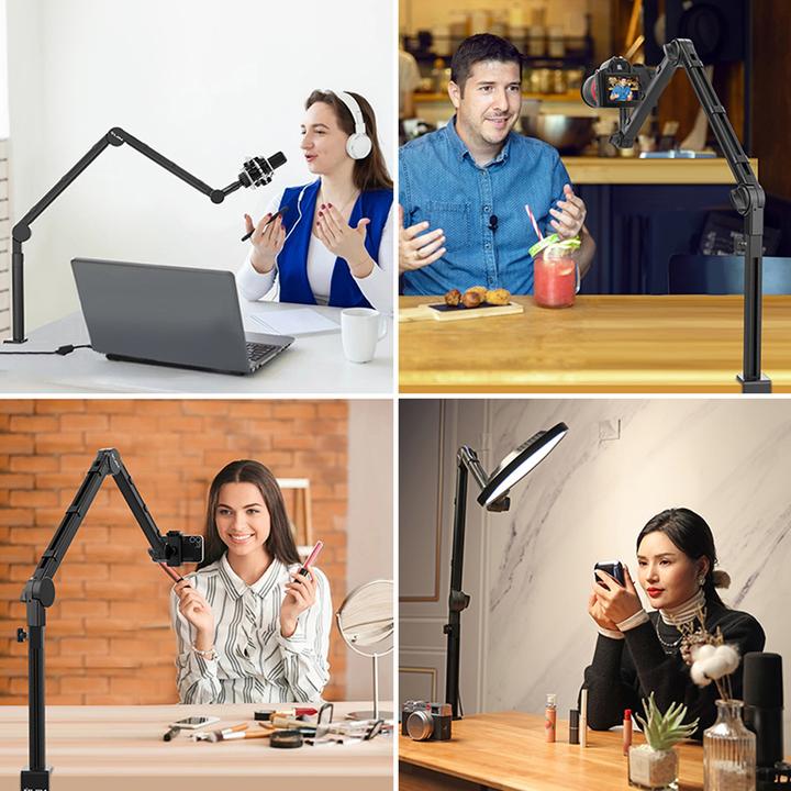 Actual product image Vijim LS24 Microfoonarm 3 Delen - w/ Kabelgeleiding