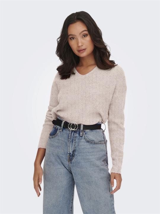 Actual product image Only V-neck knit sweater (L)