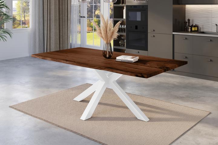 Actual product image SAM KALEA Baumkante massiv Akazie (200 x 100 x 77 cm)