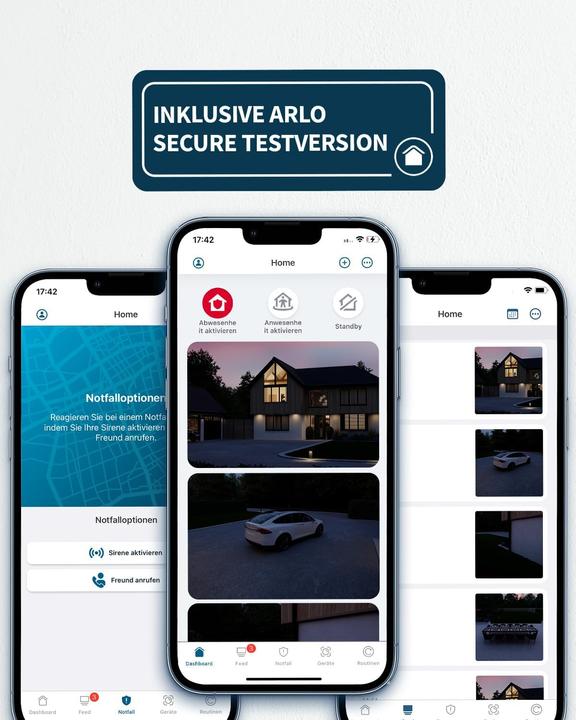 Produktbild Arlo Pro 5 3 Kit (2560 x 1440 Pixels)