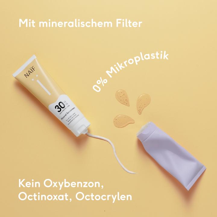 Produktbild Naïf Mineralisches Sonnenschutzspray (Sonnenspray, SPF 30, 100 ml, 133 g)