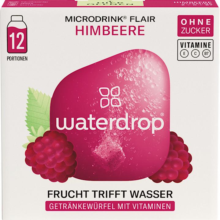 Actual product image Waterdrop Microdrink Flair (6x12 Pack) (Raspberry, Elderflower, 12 x)