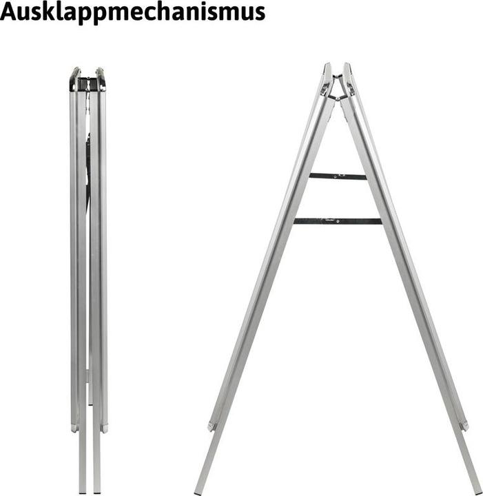 Produktbild Dönges Kundenstopper A-Schild aus Metall