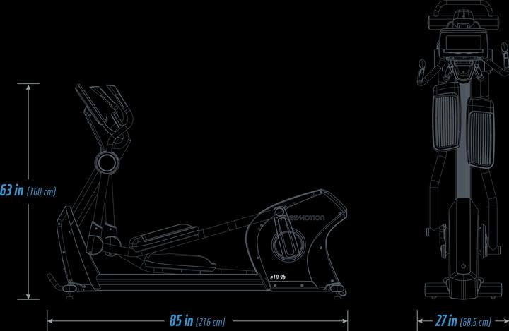 Actual product image Freemotion E10.9B Elliptical