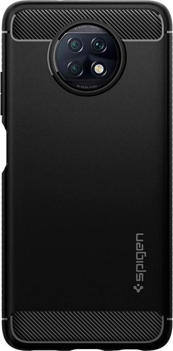 Actual product image Spigen Rugged Armor case for Xiaomi Redmi Note 9T 5G black (Xiaomi Redmi Note 9T)