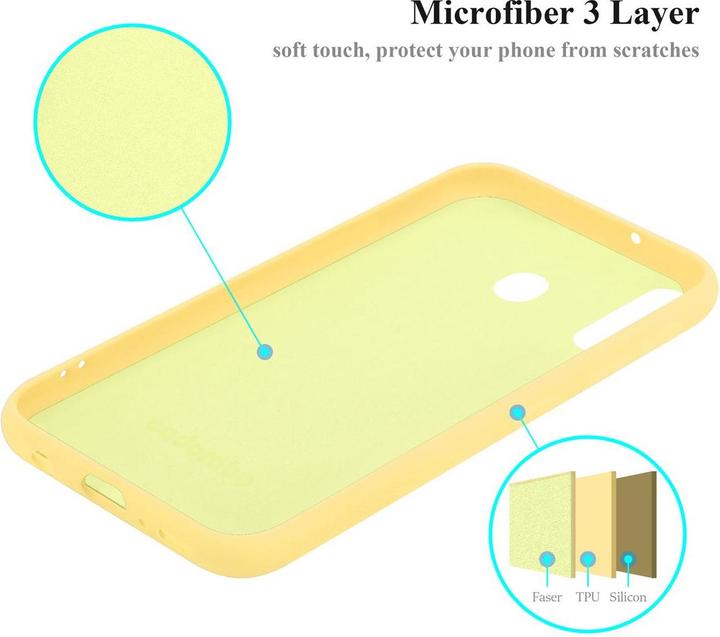 Immagine prodotto Cadorabo Copertura della cassa del silicone liquido TPU (Samsung Galaxy A40s, Samsung Galaxy M30)