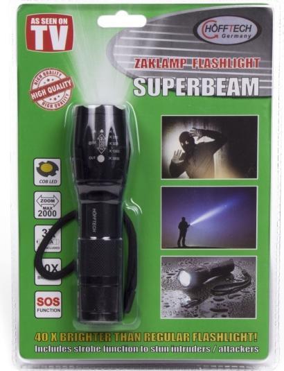 Produktbild Höfftech Fackel taktische Superbeam - 5W (260 lm)