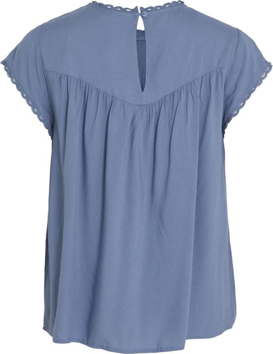 Actual product image Vila Detailed top with short sleeves (36)