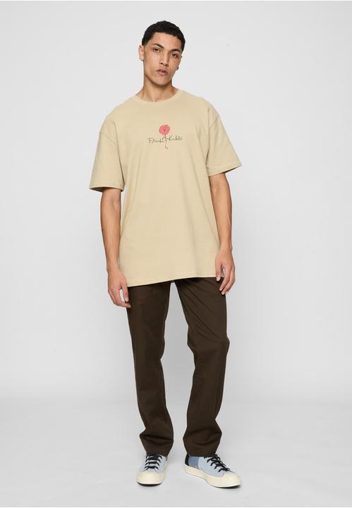 Produktbild Merchcode Frida Kahlo - Logo rose Heavy Oversize Tee - 116581 (S)