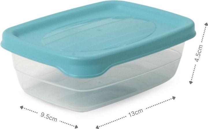 Image du produit Hobby 3er-Set Aufbewahrungsdosen Frischhaltedosen Vorratsdosen Stapeldosen (0.30 l)