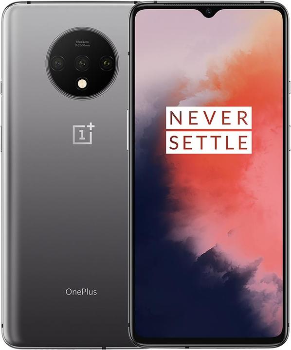 OnePlus 7T (8GB) (128 GB, Argento smerigliato, 6.55", Doppia SIM, 48 Mpx, 4G)