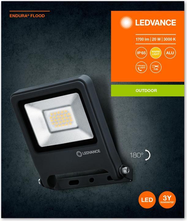 Produktbild Ledvance Endura Flood (1700 lm, IP65)