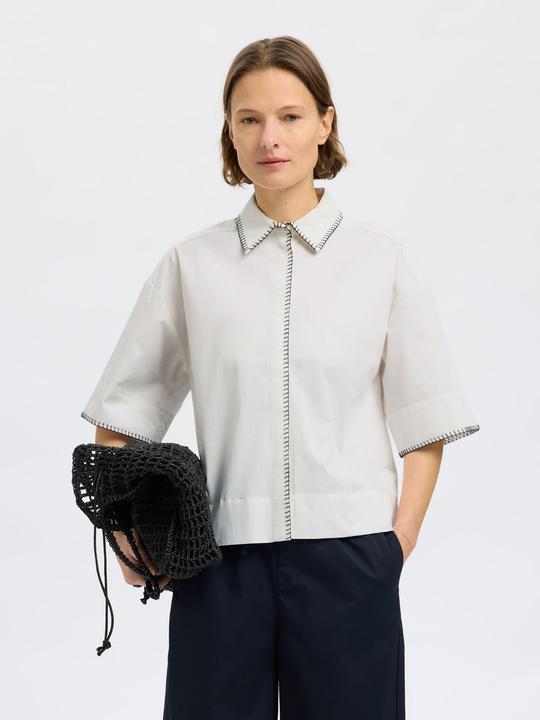 Produktbild Selected Femme Kurzarm Crop-Bluse (38)