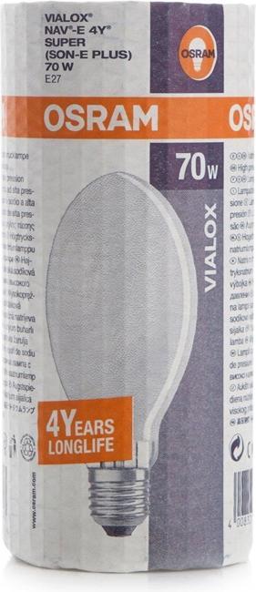 Actual product image Osram Vialox lamp (E27, 70 W, 6600 lm, 1 x, G)