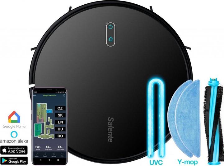 Actual product image Evolveo SALENTE G4, robotický vysavač (stírání vodou a UVC sterilizace) (Vacuum mopping robot)