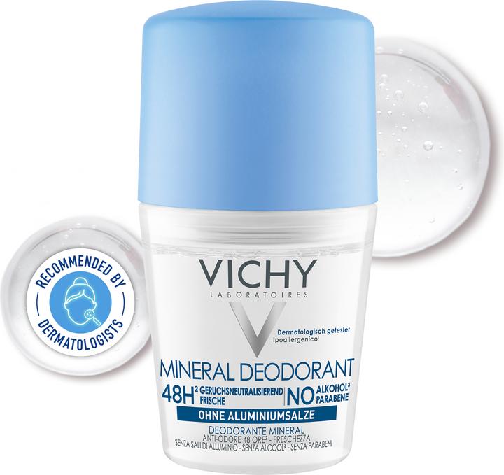 Produktbild Vichy Roll-on Minéral 48h (Roll-on, 50 ml)
