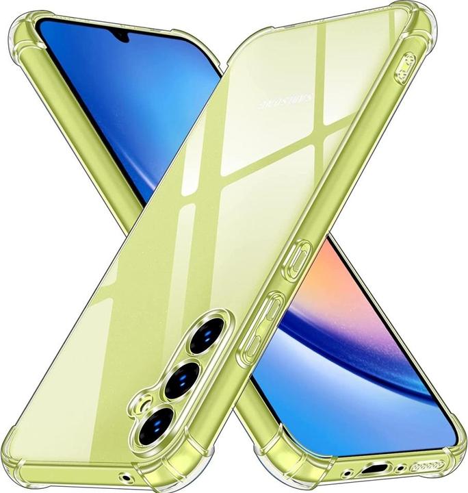 Screenguard Samsung Galaxy A34 5G Coque Crystal Soft Airbag Bumper (Samsung Galaxy A34 5G)