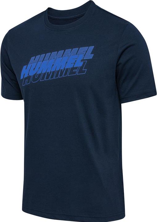 hummel Hmlgraphic Triple Logo Cotton Tee
