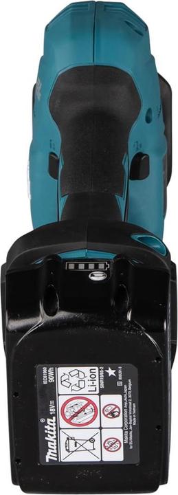 Image du produit Makita DJR189RTJ Scie sabre sans fil, 18 V, 0-3100 SPM, 22 mm, 2 x 5,0 Ah Li-Ion, 2,5 kg