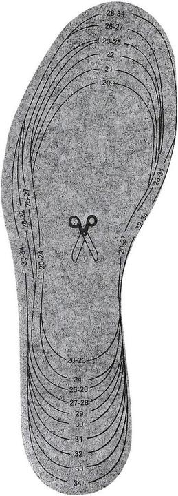 Produktbild Playshoes Filz-Einlegesohle