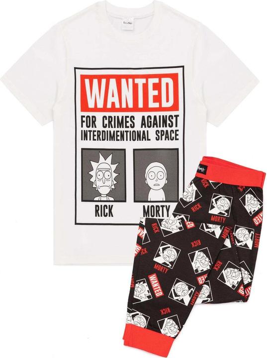 Produktbild Rick And Morty Schlafanzug mit langer Hose (S)
