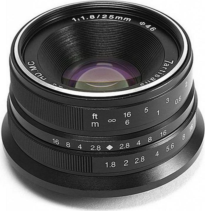 Image du produit 7artisans 25mm F1.8 Fuji X (Fujifilm X, APS-C / DX)