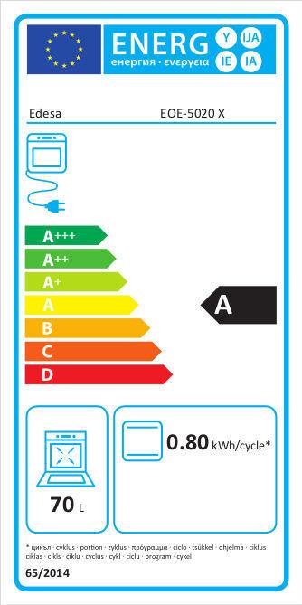 Energy Label EOE-5020 X