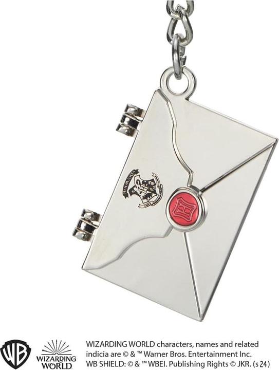 Produktbild Noble Collection Harry Potter Metall Schlüsselanhänger Hogwarts Acceptance Letter