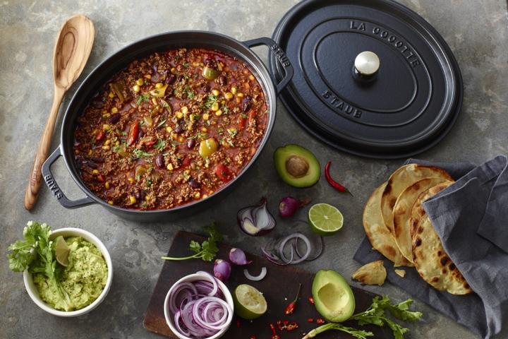 Produktbild Staub Cocotte (27 cm, Bräter + Schmortopf, Gusseisen, Emaille)