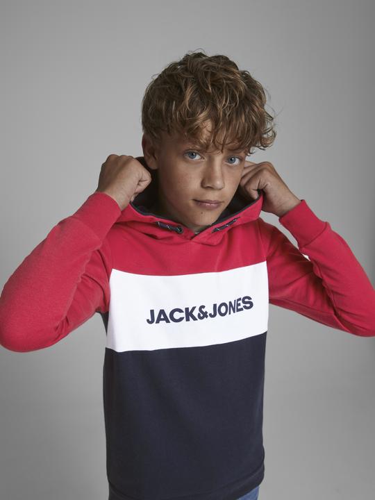 Actual product image Jack & Jones Boys Logo Sweat Hoodie (152)