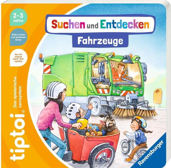 tiptoi Suchen und Entdecken: Fahrzeuge (Allemand, Sandra Grimm, 2023)