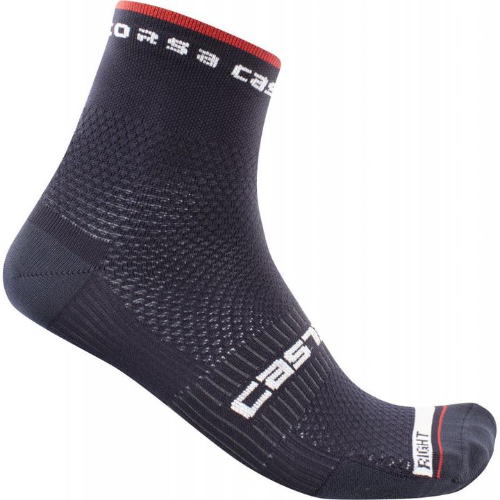 Castelli Rosso Corsa Pro 9 Sock (XXL)