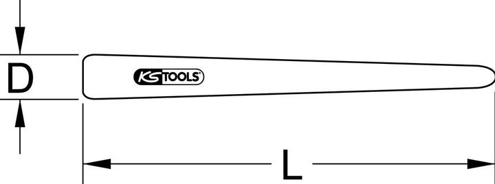 Produktbild KS Tools Zählertülle mit Schutzisolierung, #3 (7.90 m)