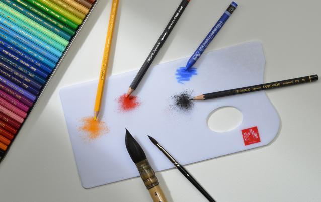 Actual product image Caran d'Ache Artist palette