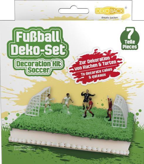 Immagine prodotto Decocino Torta decorazione set campo da calcio (7 x)