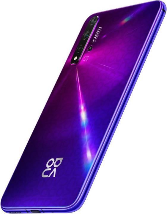 Actual product image Huawei Nova 5T (128 GB, Midsummer Purple, 6.26", Dual SIM, 48 Mpx, 4G)