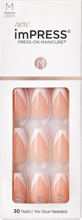 KISS Nails - imPress So French (Kunstnägel, Blond, Beige)