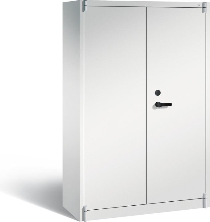 Image du produit C+P Armoire en acier, protégée contre le feu (120 x 50 x 195 cm)