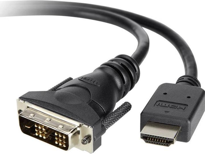 Produktbild Belkin HDMI - DVI-D M/M HDMI Typ A (Standard) (1.80 m, HDMI)