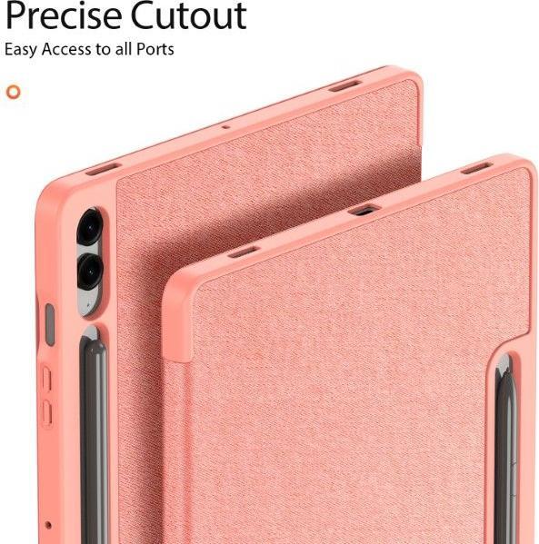 Produktbild Dux Ducis Domo Series Leder Bookcover Hülle (Galaxy Tab S9+, Galaxy Tab S10+, Galaxy Tab S9 FE+)