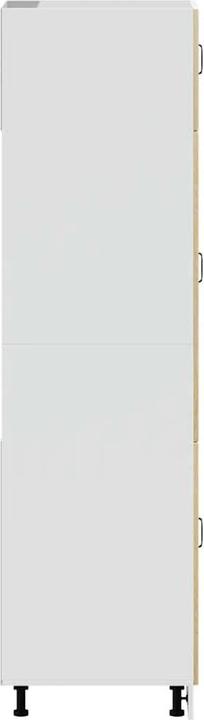 Image du produit VidaXL Armoire de cuisine Lucca Chêne Sonoma Matériau dérivé du bois armoire de cuisine haute (60 x 57 x 207 cm)