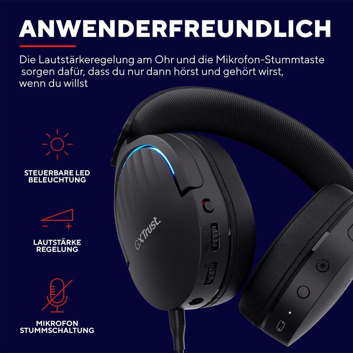 Produktbild Trust GXT 491 Fayzo (Kabellos, Kabelgebunden)
