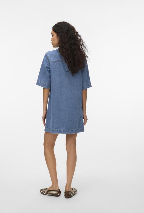 Actual product image Vero Moda VMFENJA Kurzes Kleid Jeanskleid (XXL)