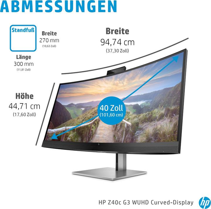 Produktbild HP Z40c G3 (5120 x 2160 Pixel, 39.70")