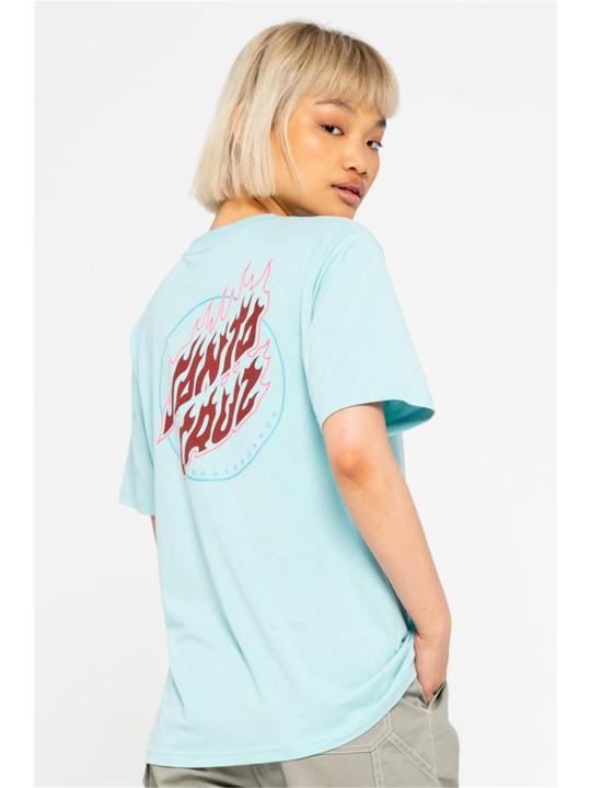 Actual product image Santa Cruz Absent Flame Dot T-Shirt (8)