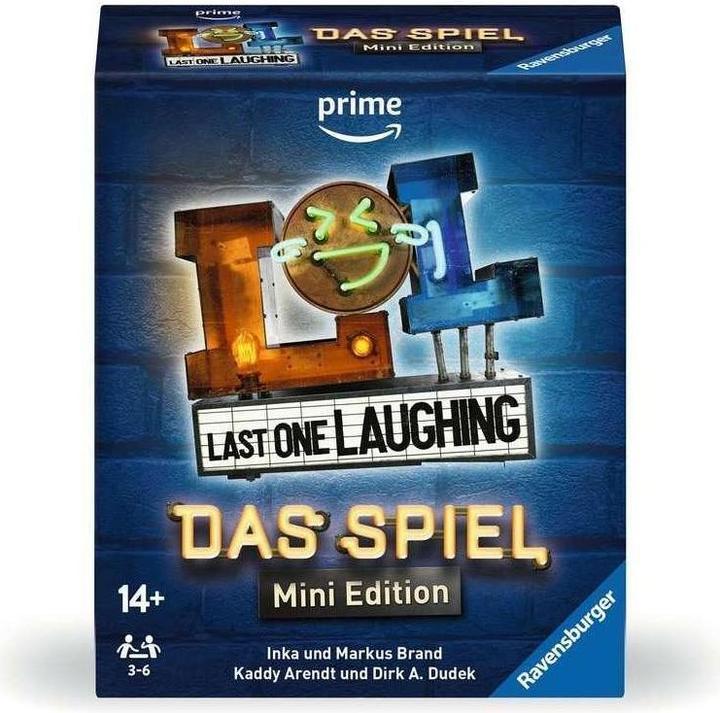 Actual product image Ravensburger 24592 - Last One Laughing The Game: Mini Edition - The party game for the popular (German)