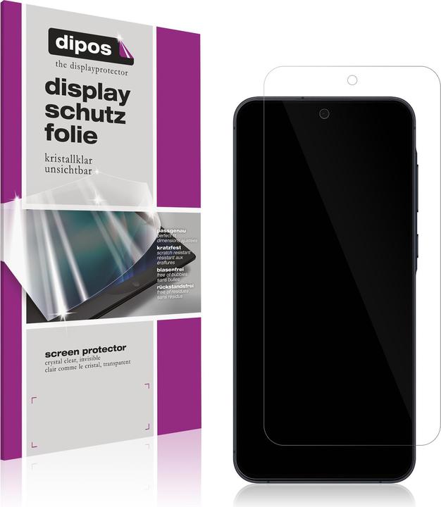Image du produit Dipos Film de Protection d’écran Crystalclear (4 pièce(s), Samsung Galaxy A55)