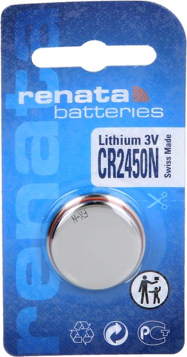 Produktbild Panasonic Lithium Power CR2450 (1 Stk., CR2450, 620 mAh)