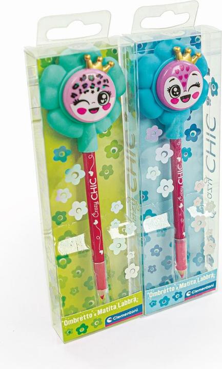 Produktbild Clementoni Crazy Chic Lidschatten und Lipliner Flower - Türkis