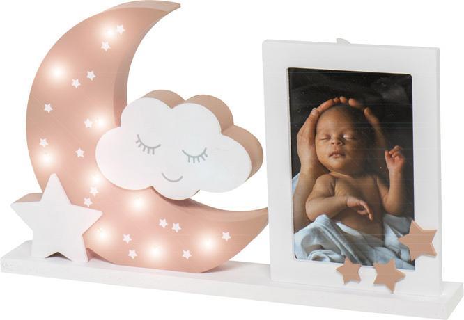 Produktbild Dooky Fotorahmen mit LED-Mondlicht